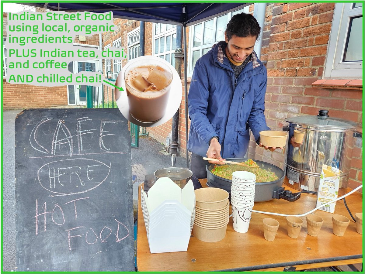 **VISIT OUR POP-UP CAFE**

Indian Street Food Café - Chaat me up

Delicious, local, organic ingredients, plus Indian tea, chai, and coffee

See you Saturday from 10am