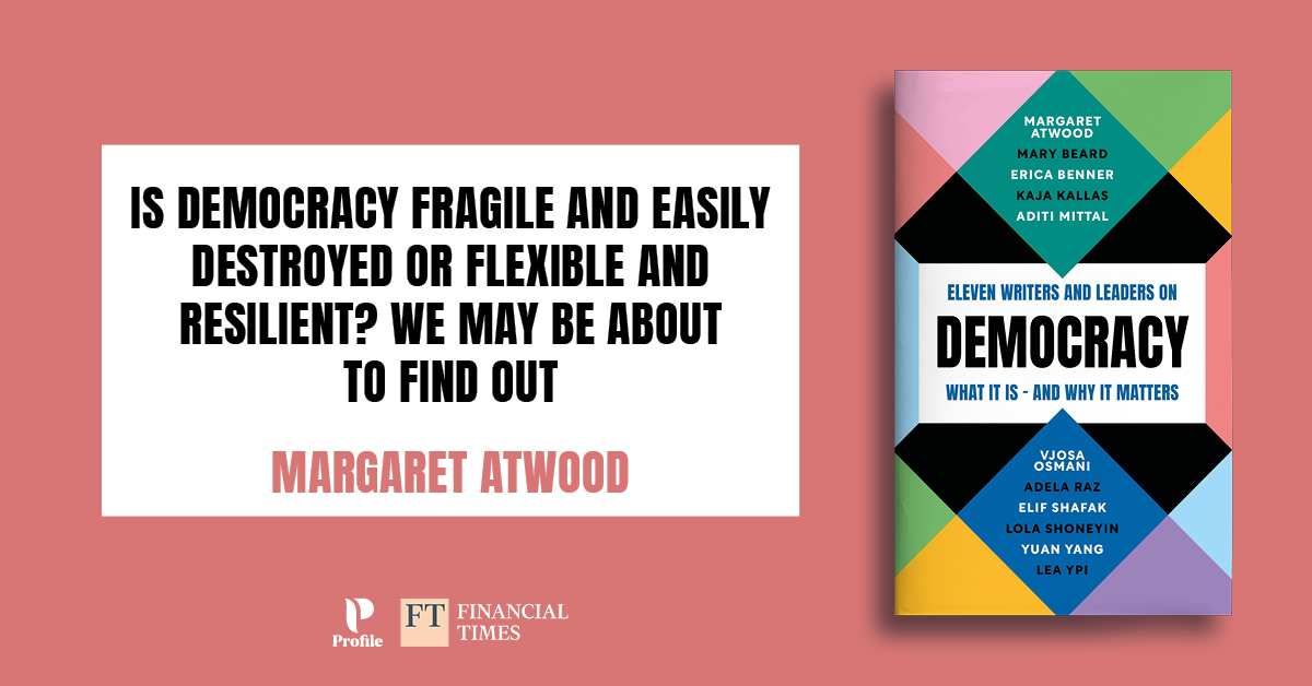 In 2024, nearly half the world will take part in a national election. Right now, we need to be talking about the importance of democracy, and that’s why I’ve contributed to this vital new book. #Democracy publishes today with <a href="/ProfileBooks/">Profile Books</a> and the <a href="/FT/">Financial Times</a>. tinyurl.com/DemocracyTheBo…
