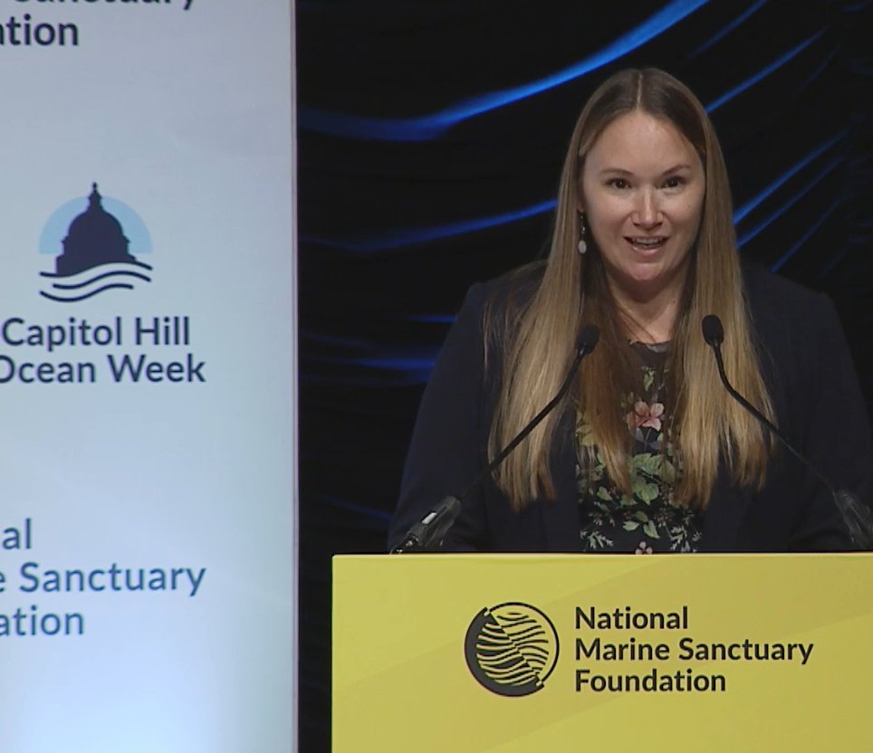 Aubrey Church <a href="/FishAlliance/">Fishermen's Alliance</a> powerfully closes out the #CHOW2024 climate ready fisheries session urging investments in collaborative research, dynamic management, and ecosystem approaches to strengthen our blue economy.