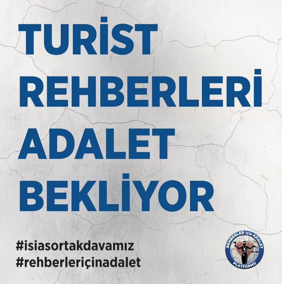 torukoguide's tweet photo. #isiasortakdavamız
#rehberlericinadalet https://t.co/g5fXPSF1ja