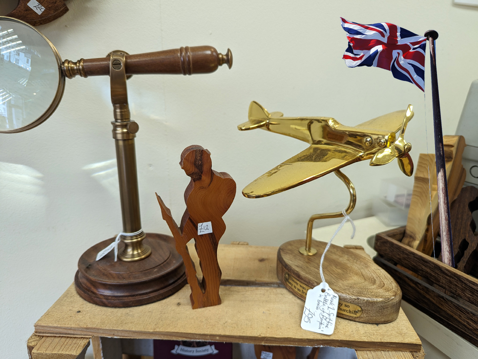 It is the 80th Anniversary of D-Day today. Just to remind our customers that we have a 10% discount for armed forces which is available all year round.

#Dday #DDay80 #soldiers #woodensoldier #spitfire #brassspitfire #woodengiftshopuk #handmadewoodengiftsuk #handmadewoodworkUK