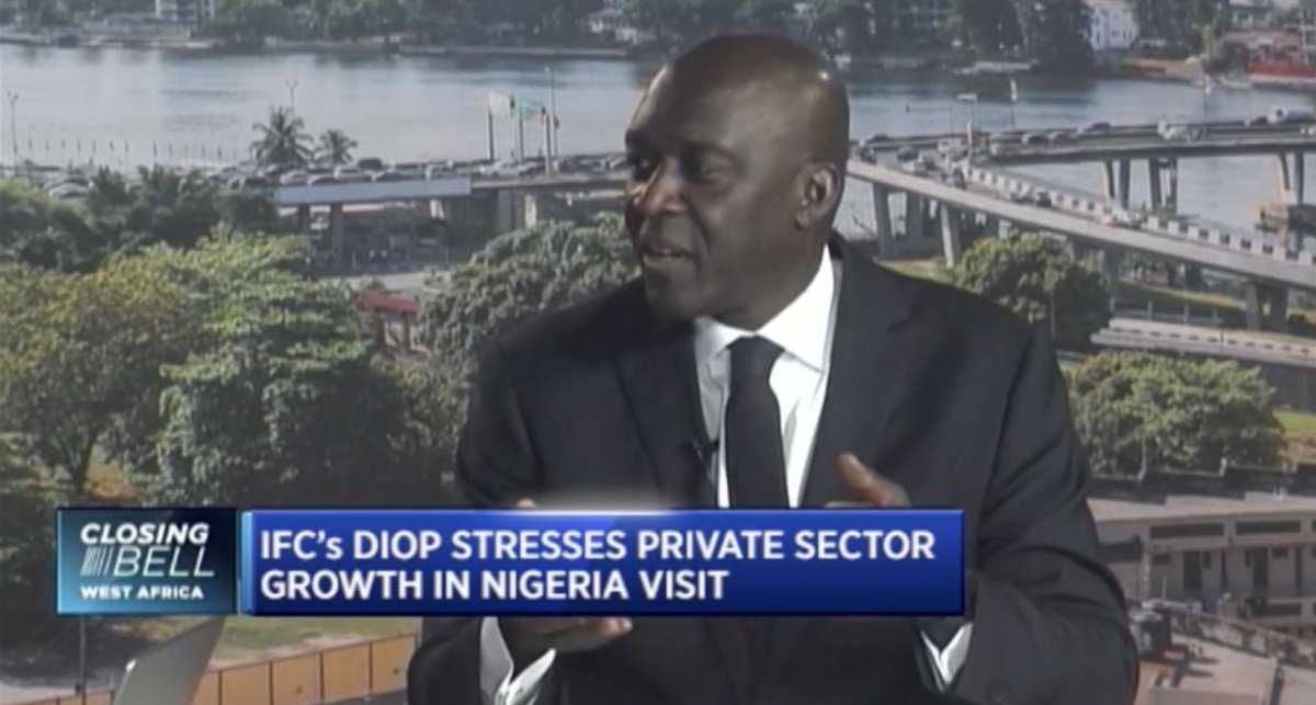 Discussing unlocking #Nigeria's private sector potential with <a href="/KennethIgbomor/">kenneth Igbomor</a> on @CNBCAfrica. 
<a href="/IFC_org/">IFC</a>'s recipe: boosting agriculture, improving access to local currency financing, and investing in critical infrastructure. Our $12B+ Africa portfolio reflects our dedication to