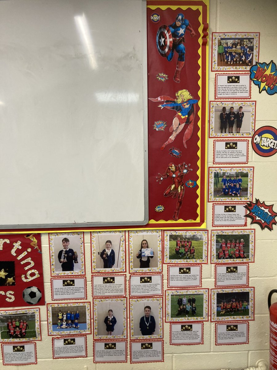 WOW look how full year 5s sporting board is 😍and there’s still a term left. A celebration of all their sporting achievements in and out of school. Year 5 definitely are a sporty bunch. #sportingstars #loveofsport <a href="/bostonssp/">Boston School Sport</a> <a href="/NS_StThomas/">Mr Shortland</a> <a href="/StThomasBoston/">St Thomas’ CE Primary Academy Boston</a> <a href="/InfinityAcad/">Infinity Academies Trust</a> <a href="/MarkMelson2/">Mark Melson</a>