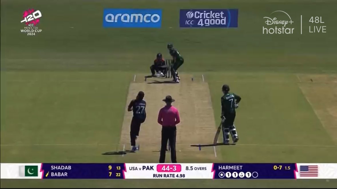 TukTuk_Academy's tweet photo. In the era of Jake Fraser, Abhishek, Salt, Head etc etc where they are scoring fifties in some 15-17 balls, Babar Azam currently on 7(22)* that too against mighty USA.

The God’s gift Bobzy the King🥺😍 https://t.co/PHTsIP7Ex9