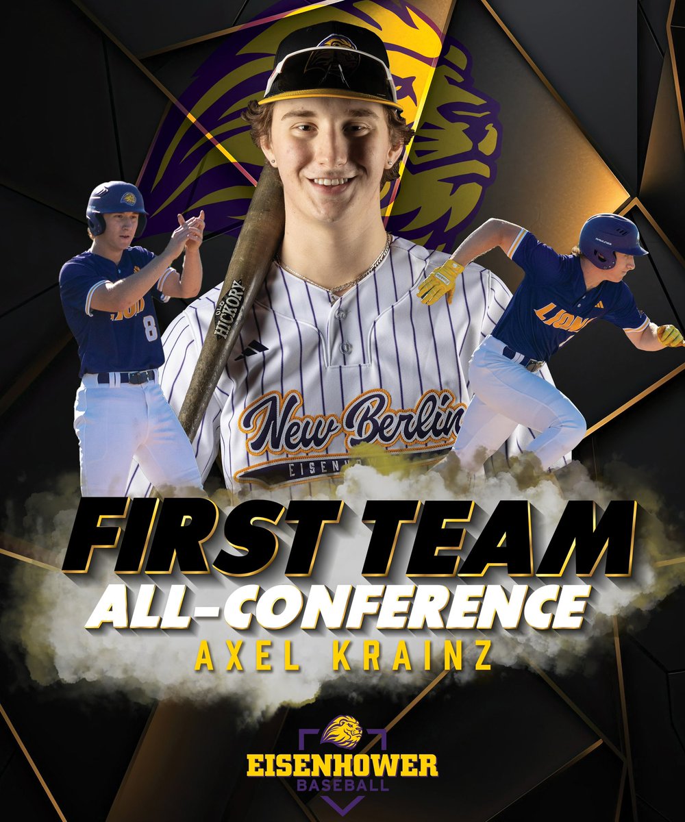 NBIkeBaseball1's tweet photo. Congrats to Axel Krainz on being selected First Team All Conference Outfield! @Axel_Krainz https://t.co/aTYhQ06S7l