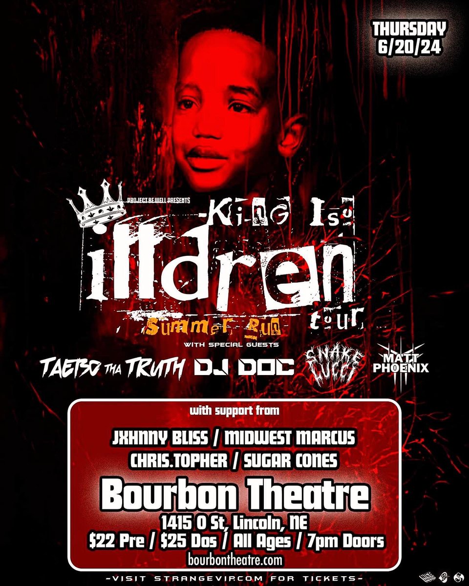 alienhead402's tweet image. I’ll be opening for King ISO JUNE 20TH LINCOLN NE. HIT ME UP FOR TICKETS!! 
🎫💪🏾