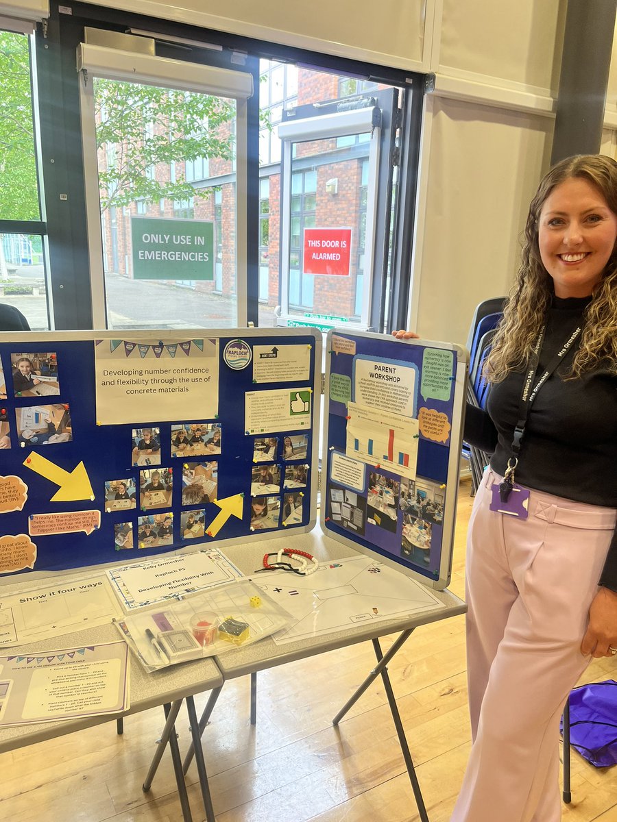 A huge well done to Mrs Ormesher for presenting her numeracy project at tonight’s sharing session at Stirling High. Was really interesting to hear about all the other great ideas from other settings too!