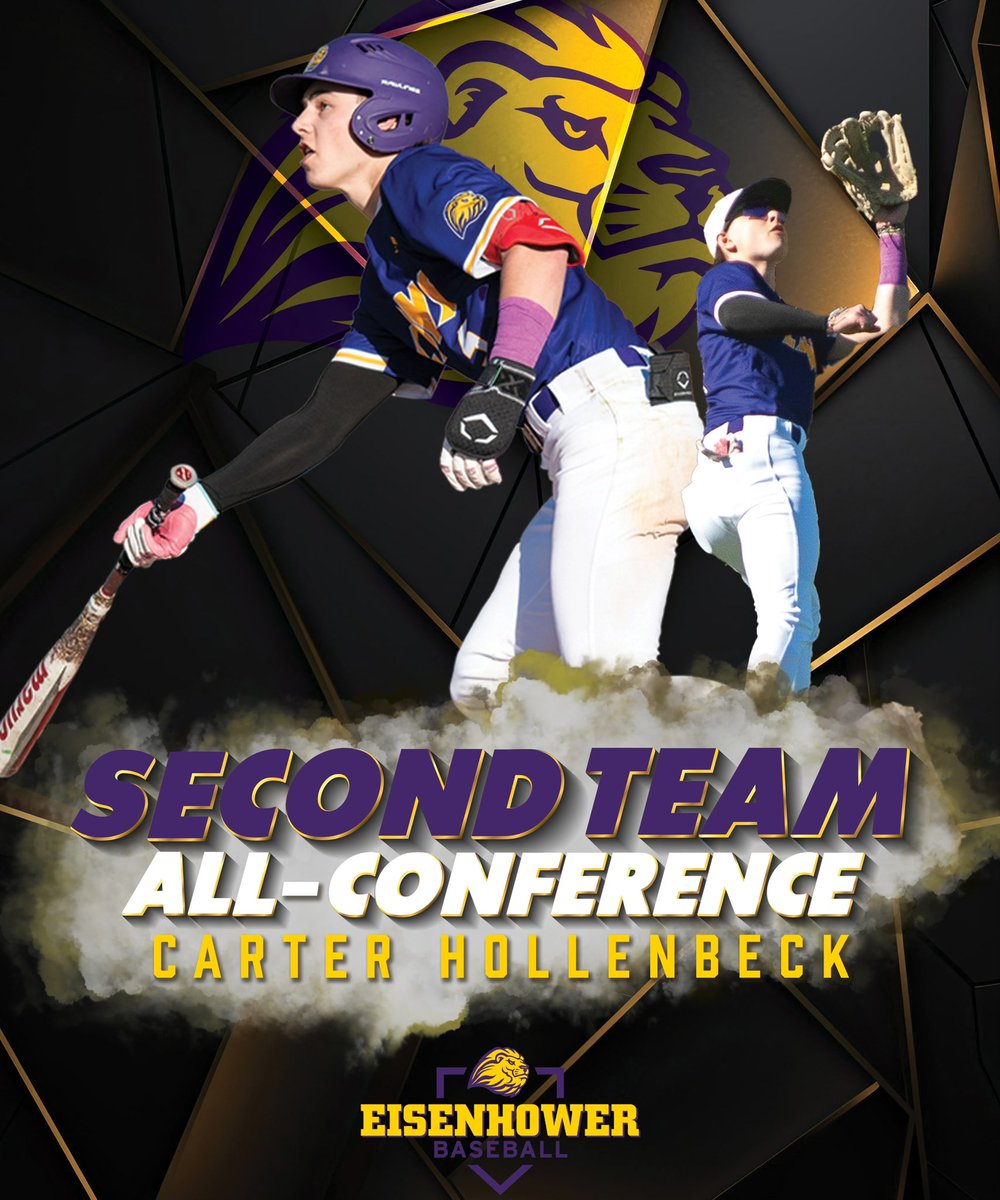 NBIkeBaseball1's tweet photo. Congrats to Carter Hollenbeck on being named Second Team All Conference Outfield! https://t.co/Phgt8yvP86