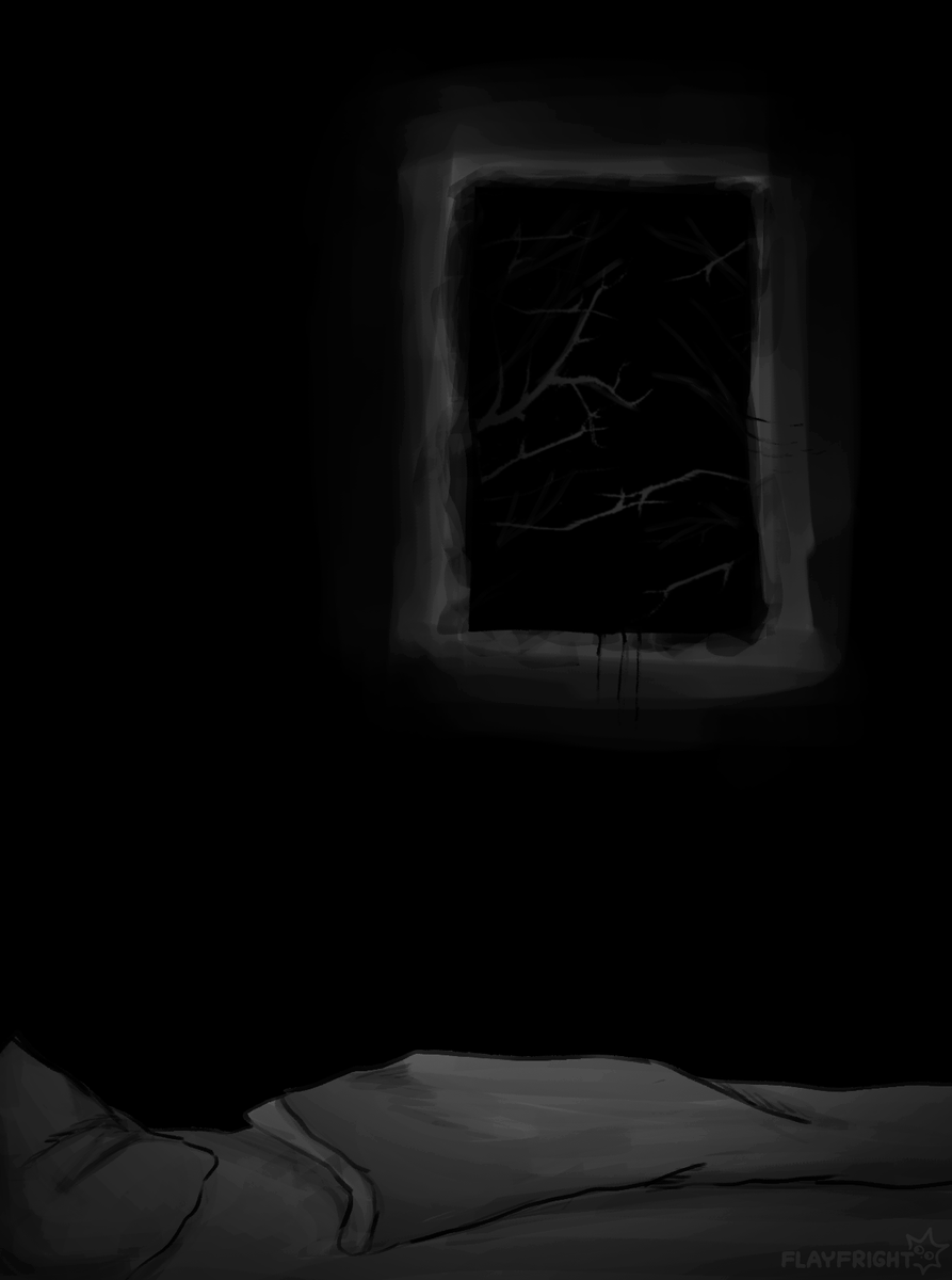flayfright's tweet photo. When I was little I was afraid of the shadows of tree branches https://t.co/6AH5XqOGGJ