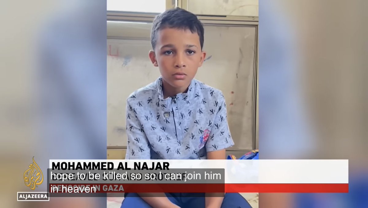 The words of Mohammed Al-Najar, the older brother of 18-month-old Ahmed Al-Najar who was decapitated in the Rafah massacre last week. 

No child should ever be uttering these words. Humanity has failed Gaza.