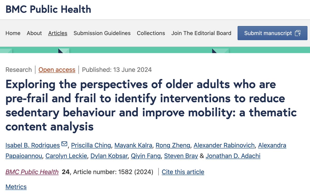 Isabel B. Rodrigues PhD, MSc tweet media