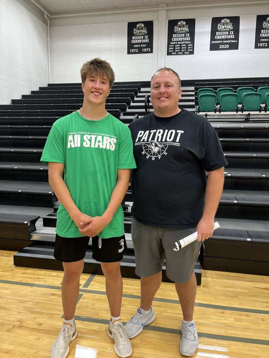 BachmanJeff's tweet photo. @CL_MensHoops Had a great time watching Trey play one last time at the CCC All Star Game! Fun finish to a great career https://t.co/puc9KXvDA4