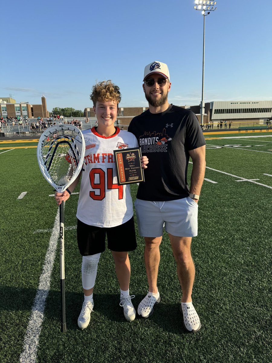 SHGirlsLax1's tweet photo. Great night for the first ever WNY Underclassmen All-Star game hosted by the @NLLBandits! 

Juniors Emma Kielbasa and Mckenna Flatau were selected to represent @SHCSDAthletics on team Fraser.

Flatau was awarded team MVP, playing lights out with the game-winning save 💥

#WeGetTo https://t.co/ZazZ3rQQLR