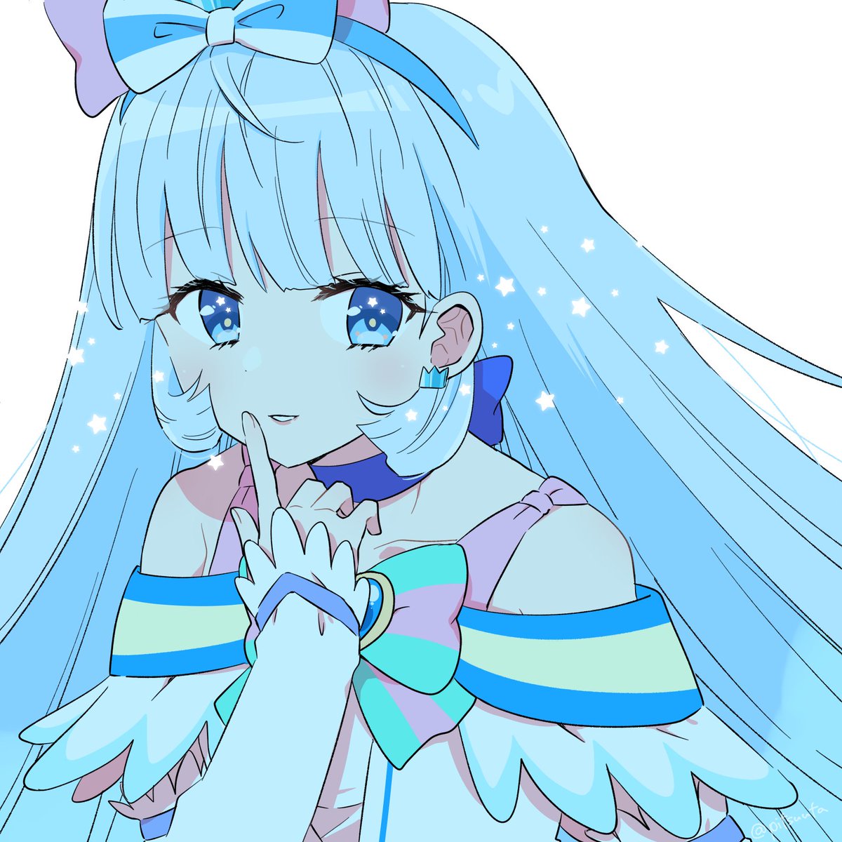 「キュアニャミー #わんぷり #precure」|葵しずなのイラスト