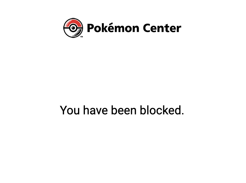 mrmoonwlkr's tweet photo. I love Pokemon so much that the Pokemon Center blocked me

we have the best relationship

@PokemonCenterUS y u salty? https://t.co/TBz8WZB0aa