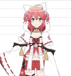 Morning ,我今天長這樣v cos Miko 今日準時的所以啲書書都會準時放好 