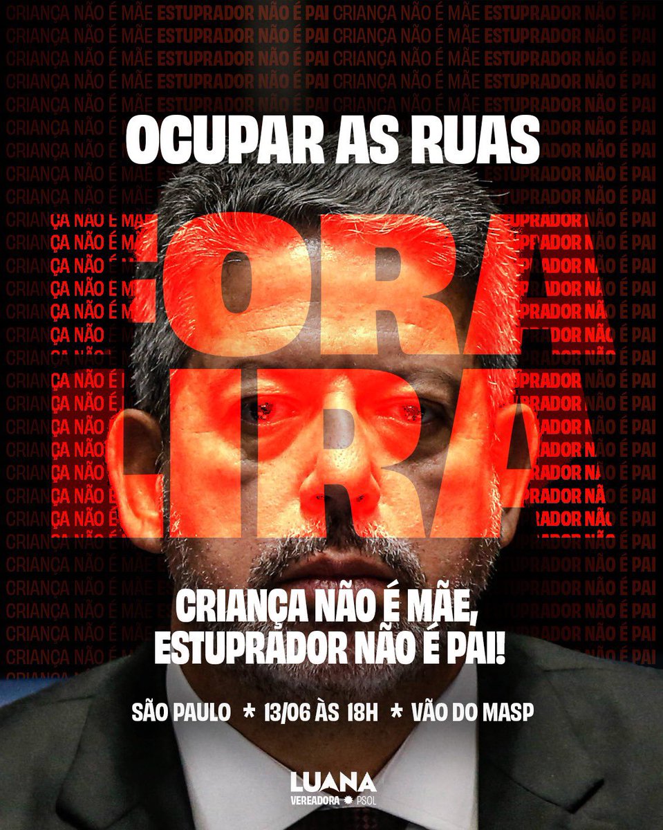 joaodomenech's tweet photo. Arthur Lira acha que é dono do Brasil. Vamos mostrar a ele que quem manda é o povo. O Brasil não vai ser chantageado por ele. 

Fora extrema direita e fanáticos que querem destruir a vida de crianças vítimas de estupro. 

LIRA INIMIGO DAS MULHERES 

Contra o PL DO ESTUPRADOR
Contra a BANCADA DO ESTUPRO
#CriançaNaoÉMãe 
#PL1904Não