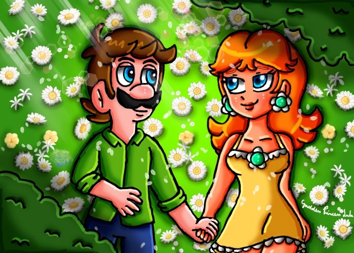 Luigi And Daisy Love Luigi And Daisy! By MarioFan98521 On DeviantArt