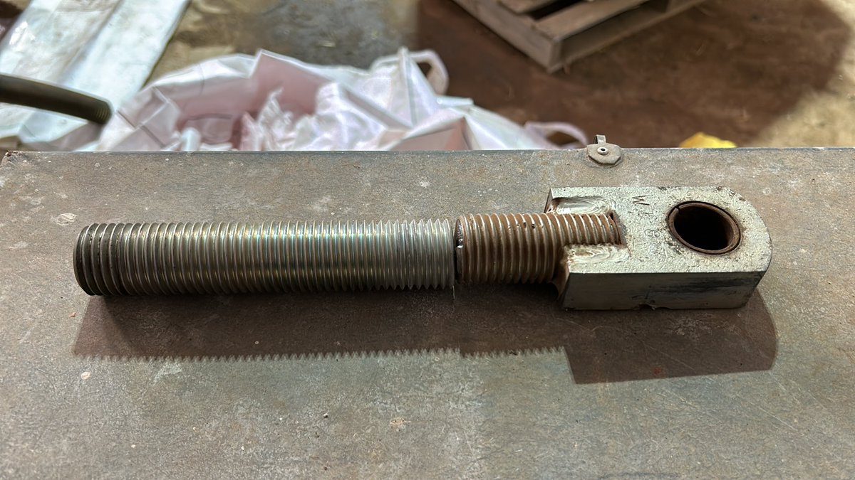 With seeding done and dusted, my thoughts have moved to the office. 
Would anyone like to guess what this part is worth??
John Deere 1870 outer wheel adjuster??
It broke, dealer had one in stock, picked up and fitted that day. No real problem, until I received the invoice 😬