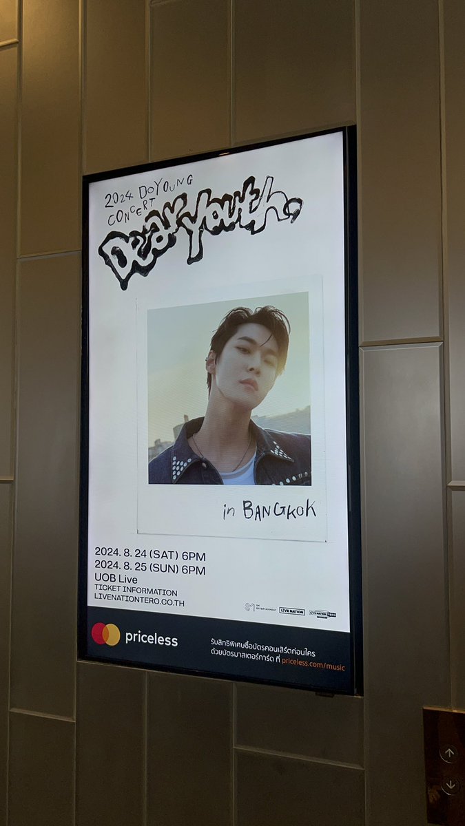 myisnortor's tweet photo. ขอให้เป็นวันที่ดีของทุกคน🍀 

#DOYOUNG_Dear_Youth_BANGKOK https://t.co/mbQCAoodGd