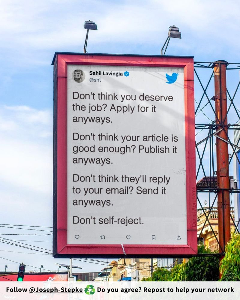 Share your thoughts 👇

We want to listen to you.

Let's start a conversation.

✍️ Your insights do make a difference!

———

♻️ Reshare if this is helpful

👋 Follow me <a href="/Joseph/">Joseph Teegardin</a>-Stepke for more like this.