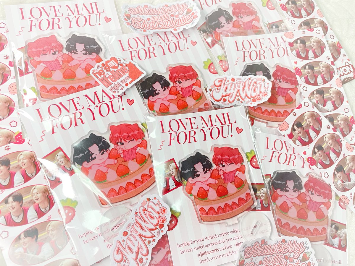 jintaecarts's tweet photo. will post extra 6cm jaywon standees on sale later for ₱80! 🍰

— i’ll open 20 slots, w/ sticker + photostrip https://t.co/CB77E4H6fQ