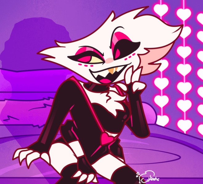 ContoonsYT's tweet photo. Drew Angel Dust again, hope you guys FUCKING like it.
#angeldast #hazbintwt #hazbinhotel https://t.co/1PGUlA3bNf