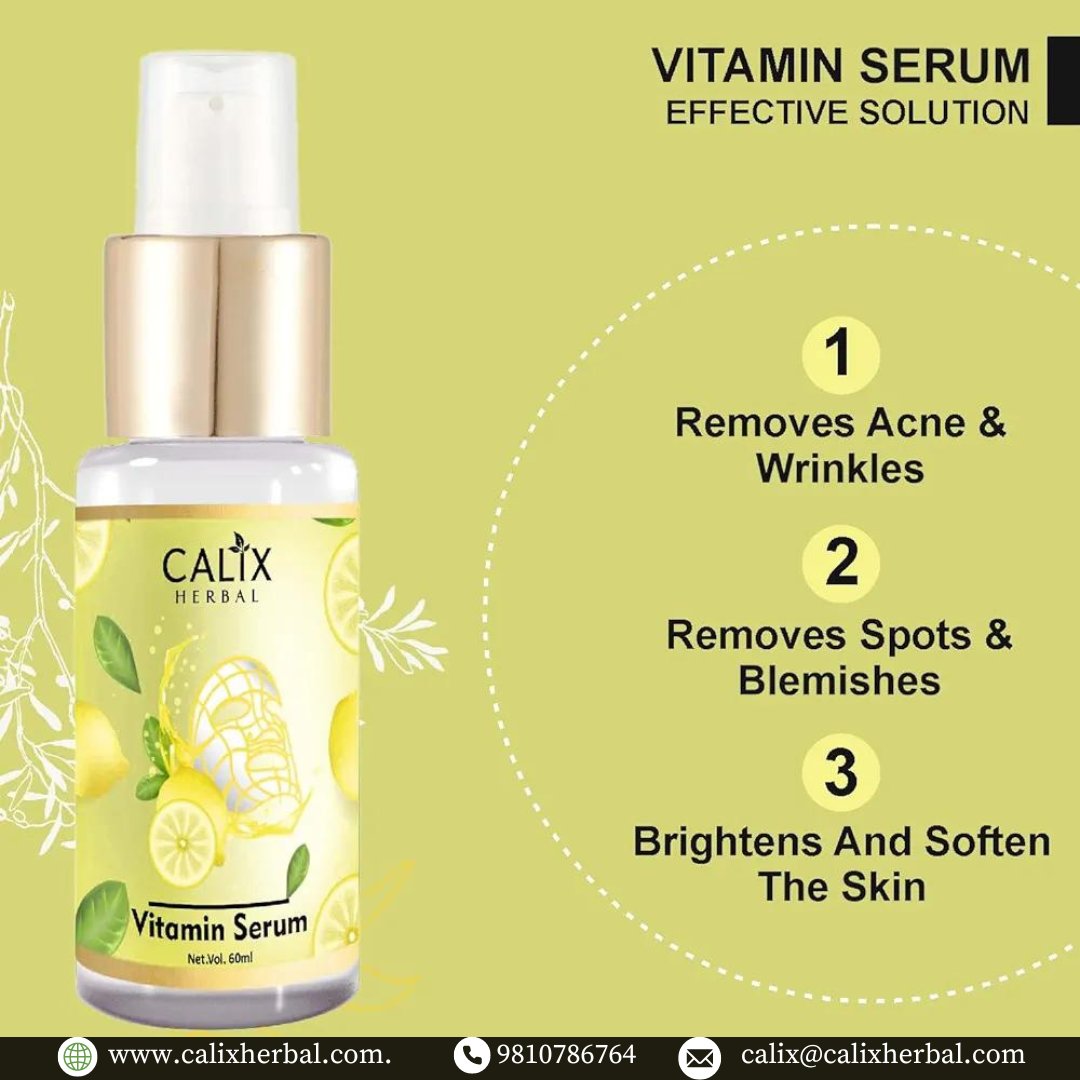 CalixHerbal's tweet photo. This vitamin serum prepared from plant derivatives is a brightening and hydrating face serum which supplies vitamins to your skin, keeps your skin super hydrated and supple, fade pigmentation, removes acne, wrinkles, dark spots, blemishes, clarify skin tone, bright

#vitaminac https://t.co/yROh4LMhZF