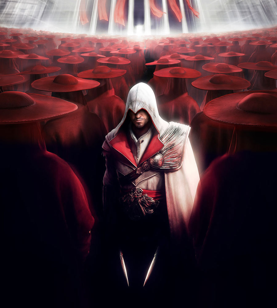 「Official art | Assassin's Creed Brotherh」|THE ART OF VIDEO GAMESのイラスト