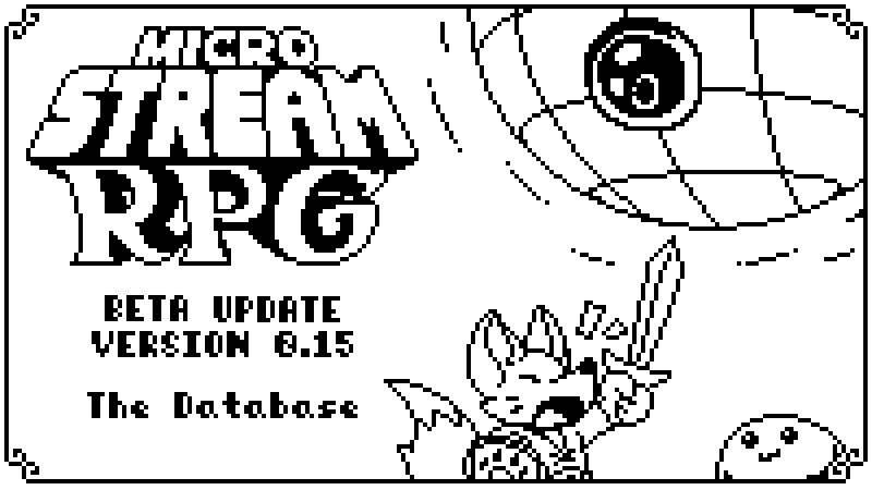 MicroStreamRPG's tweet photo. Micro Stream RPG Beta Update V0.15 is out now for beta testers! Read up on the changes here:

https://t.co/lLUOIq6UyV https://t.co/Sk1wDhE3EN