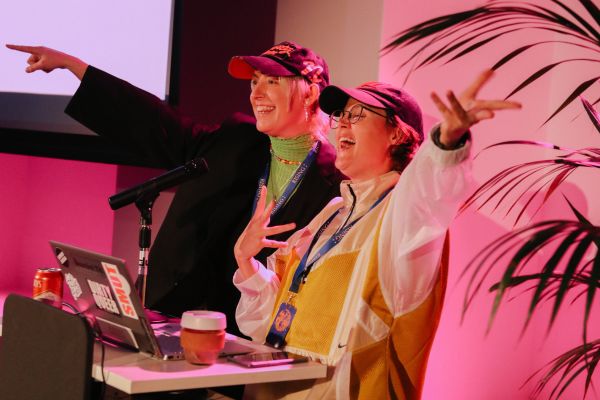 scenestr's tweet image. Unfunded Empathy present #QueerPowerPoint as part of #OpenSeason in Brisbane: "PowerPoint, when wielded with gay enthusiasm, can be incredibly extra" - scenestr.com.au/arts/5-reasons…