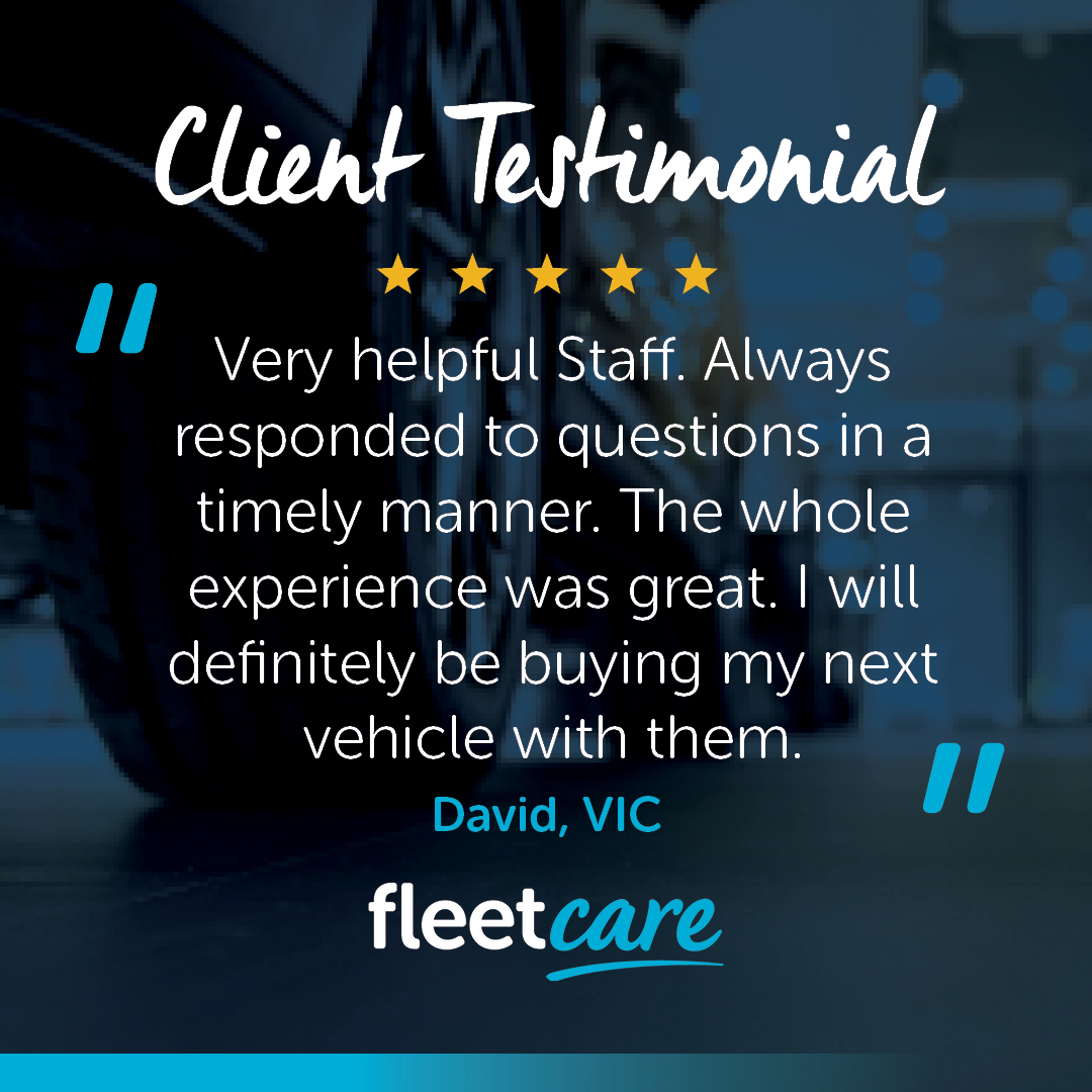 🌟Testimonial Tuesday🌟

Thank you to David for sharing your feedback with us.
We are so glad to hear about your experience with Fleetcare.
We know the way!

#testimonial #Feedback #weknowtheway