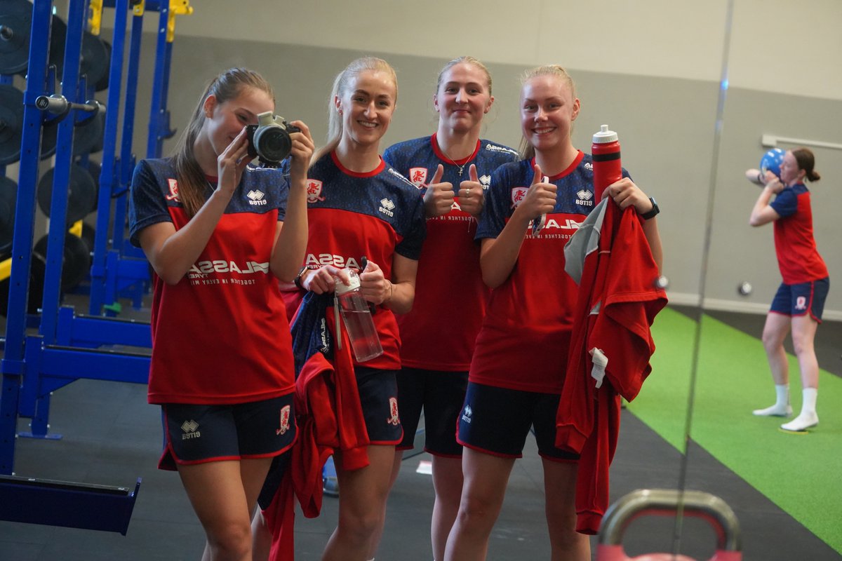 BoroWomen's tweet photo. Gym squad goals 💪 🏋️ #UTB #UTBW https://t.co/lL7FkIFOmS