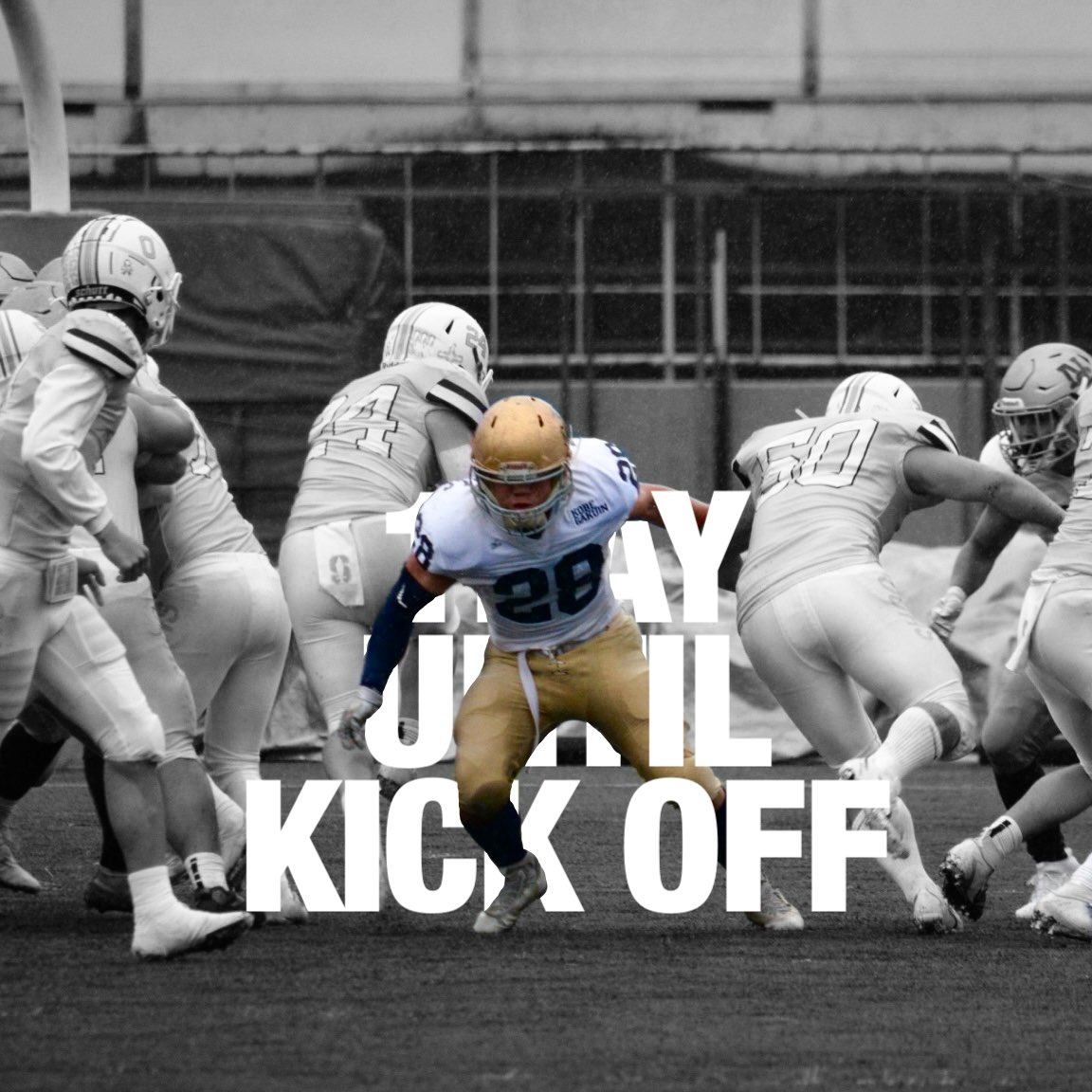 1DAY UNTIL KICK OFF！🔥🔥

6/15(土)追手門学院大学(SOLDIERS)
VS神戸学院大学
12:00K.O.＠王子スタジアム