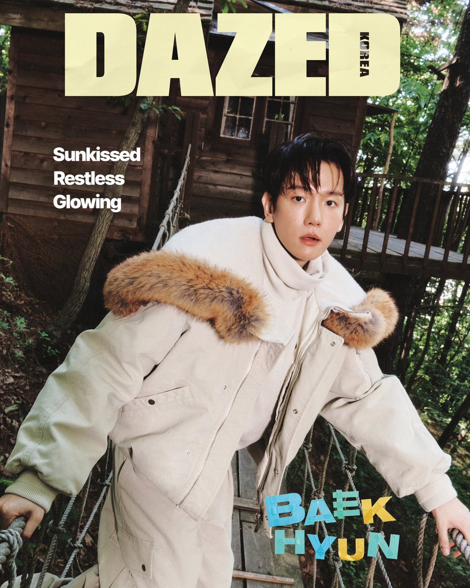 Baekhyun X <a href="/DazedKorea/">DAZED KOREA 데이즈드 코리아</a> 
in <a href="/Burberry/">Burberry</a>