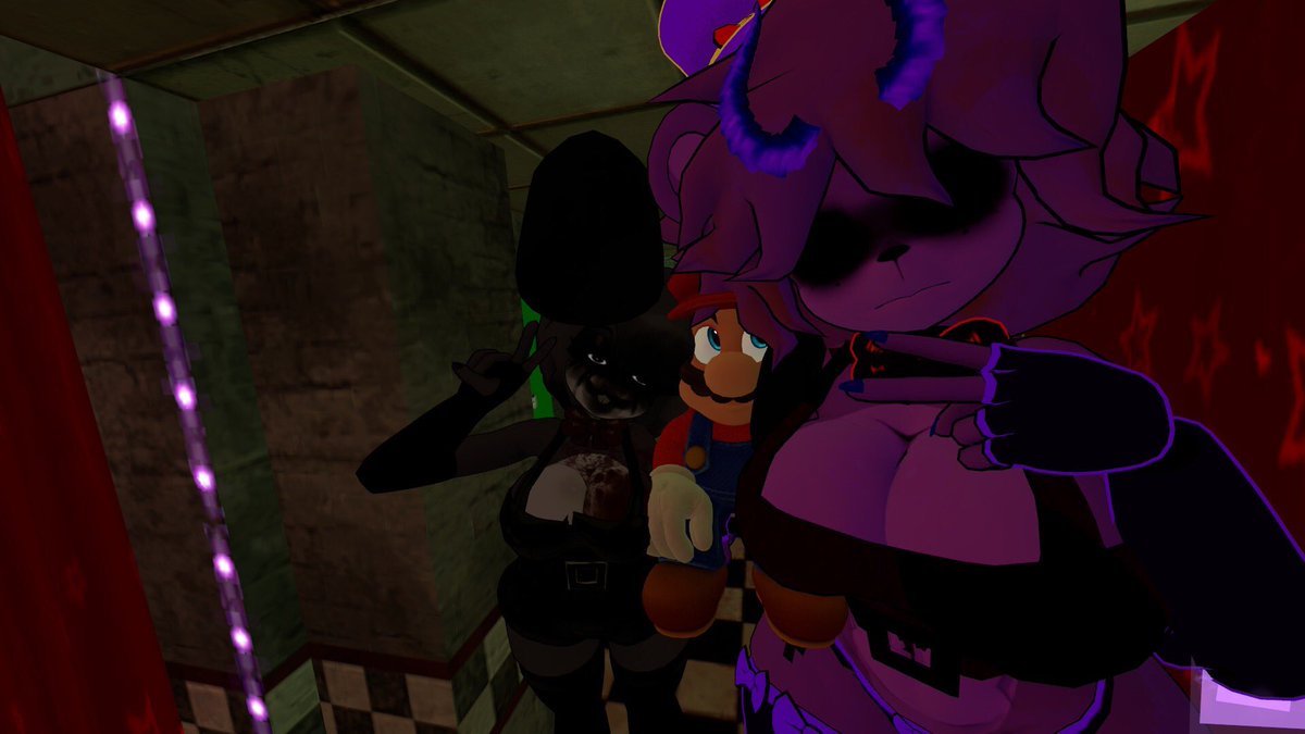 DevinAmbriz's tweet photo. Chilling with new people they seem cool but funny at the same time #vrchat #VR #vrchatmeme #vrchatavatar https://t.co/vmYr8HbkLn