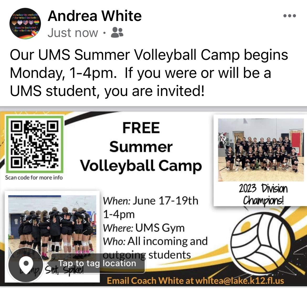 aewhite01's tweet photo. @UMSLake Volleyball!  Let’s Goooooooo! https://t.co/u8Rb61gV7p