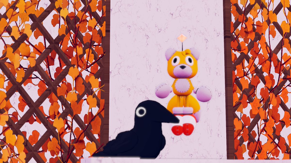 NoOneCold's tweet image. #vrchat #vrchatworlds #crow
This crow is officially my pc form. Adorable bird~