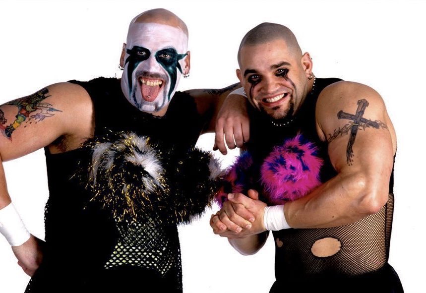 Chupacabra_01's tweet image. 🎂Happy Birthday to Headbanger Thrasher! @GRthrasher #Thrasher #TheHeadbangers #WWE #NXT #ECW #NWA #WCW #TNA #ImpactWrestling #ROH #AEW #MLW #LuchaLibreAAA #CMLL #NewJapan #NJPW #ProWrestlingNoah #AJPW