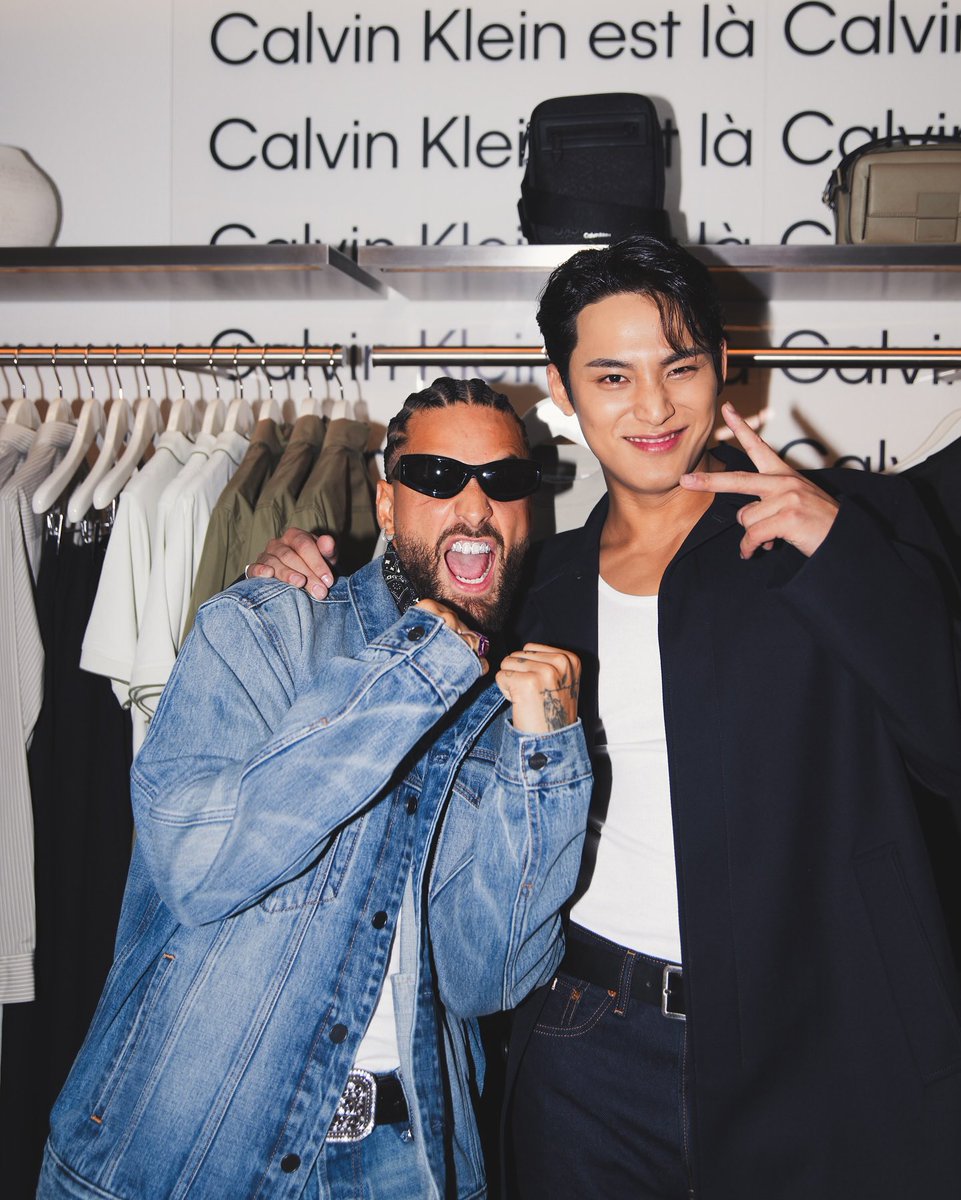 _haoxi's tweet photo. las dos debilidades de latam, maluma y kim mingyu https://t.co/wWu3iWtmj7