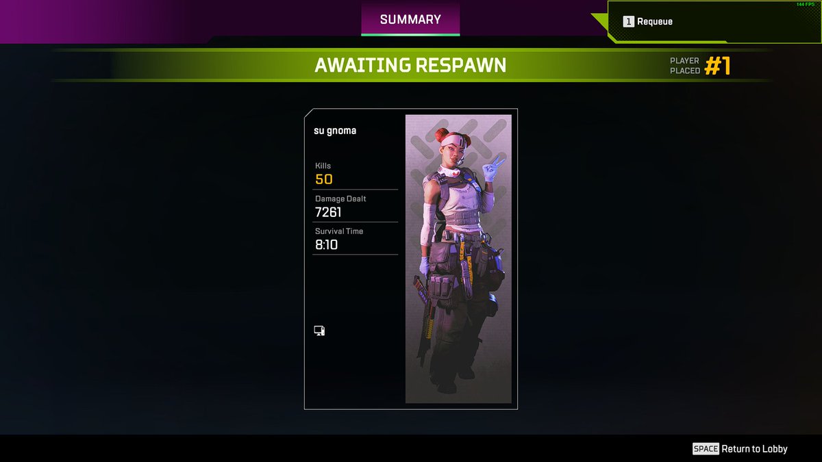 fawgerz's tweet photo. Solos is too EZ #apex https://t.co/ItvpBRBH93