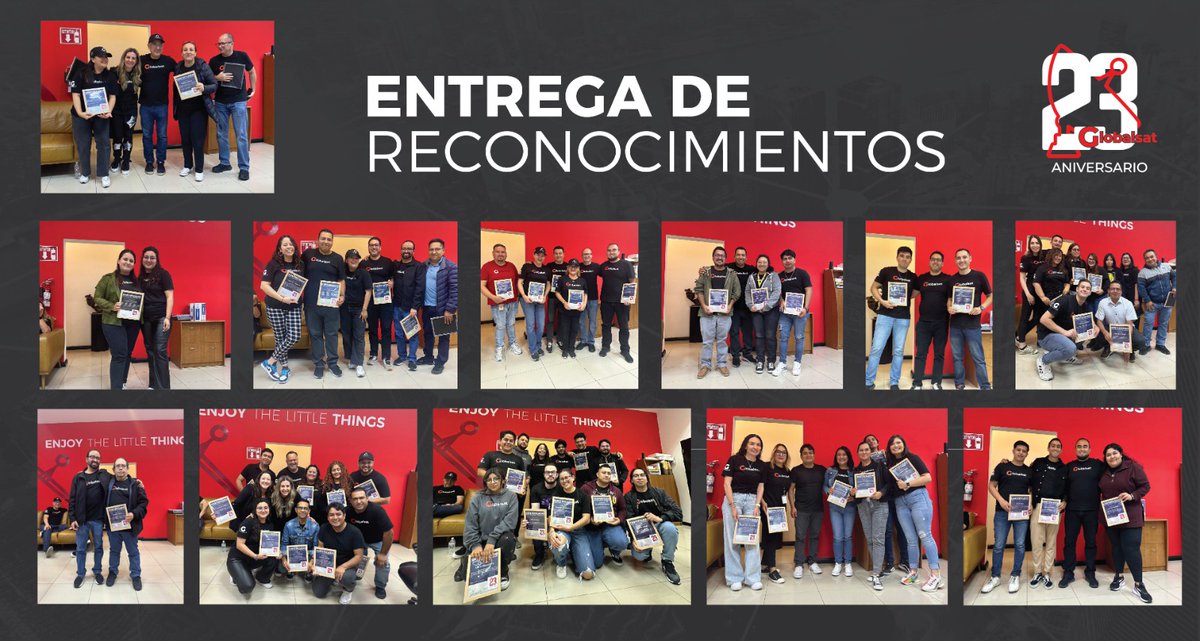 🥹 Agradecemos a cada uno de los colaboradores, que sin ustedes no seriamos quienes somos ahora
🏅Es por esto que reconocemos su trabajo que dia con dia hacen y sus habilidades que los hacen tan únicos.