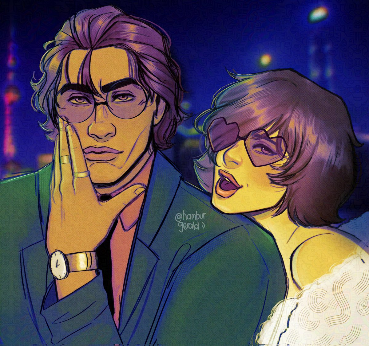 Miguel and Lyla having fun in the city ;)
#miguelohara #lyla2099 #myart