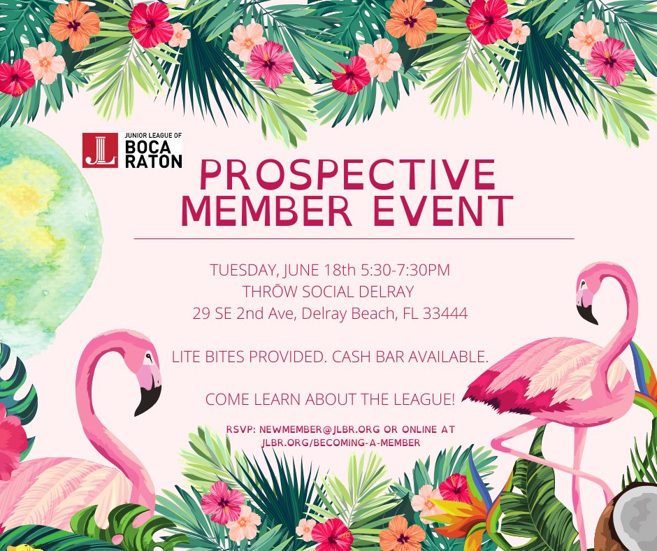 Jr League Boca Raton tweet media