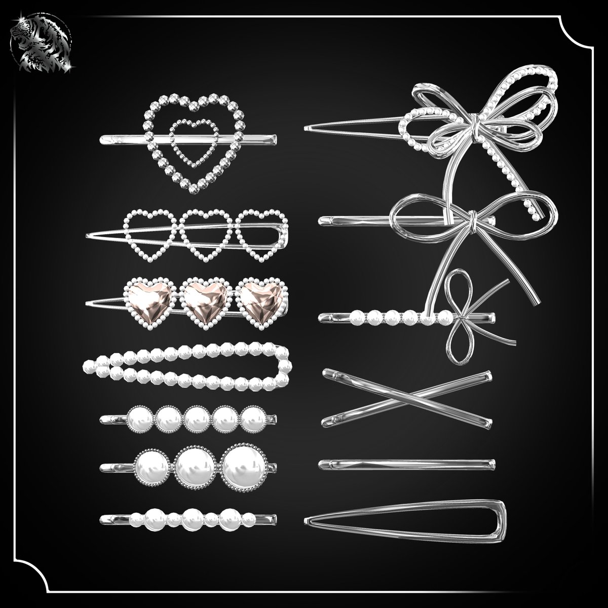 Seol_leo_'s tweet photo. [ Hair pin set_A03 ] 発売記念RTイベント！ (6/14~6/21)

このツイートをRT+Followしてくださった方のうち3人にHair pin set_A03を贈呈します✨

[ Hair pin set_A03 ] 출시 기념 RT이벤트! (6/14~6/21) 

이 트윗을 RT+Follow해주신 분들 중 3분께 Hair pin set_A03를 증정합니다✨

#SEOLLEO 
#booth_pm
🔗 : https://t.co/9JDRw4seIe
🔗 : https://t.co/9JDRw4seIe