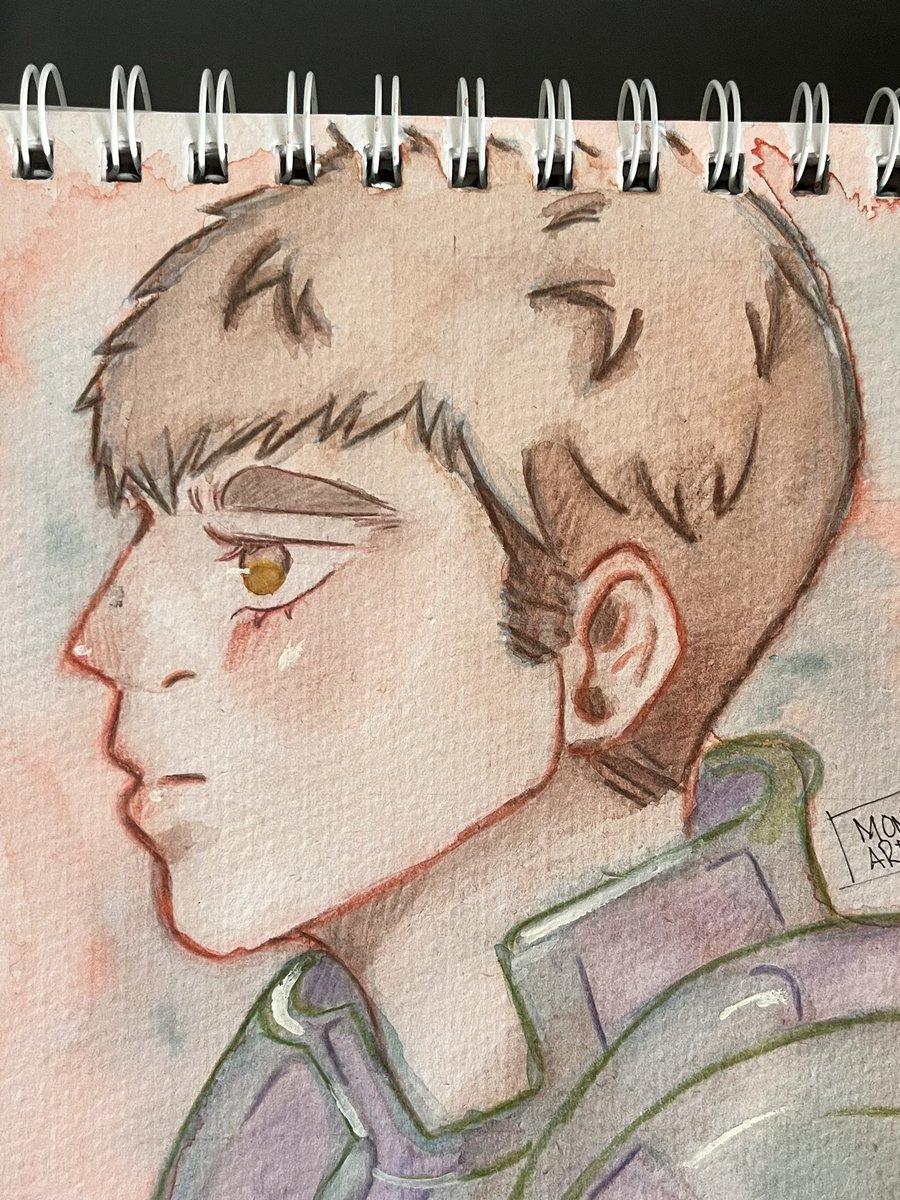 MonMonArtist's tweet image. Dibujito para despedir la primera temporada ✨
Los colores los eligio una amiga 😵‍💫

#laiosdungeonmeshi #laios #dungeonmeshi #deliciousindungeon #tragonesymazmorras #fanart #anime #watercolor