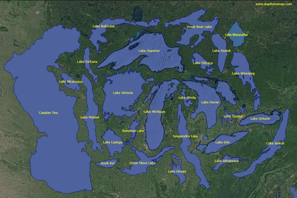 InformaCosmos's tweet photo. Estos son los lagos más grandes del mundo https://t.co/DnykVKAHw9