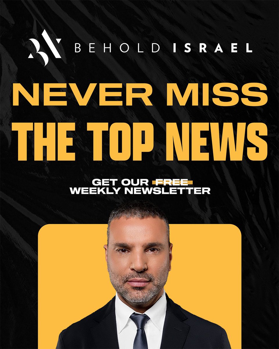 Have you ever wanted a weekly summary of the events in Israel? What about a free weekly devotional? Would you like to be informed of our upcoming events and receive the highlights of the inner workings of Behold Israel? Then subscribe to our newsletter today by following this