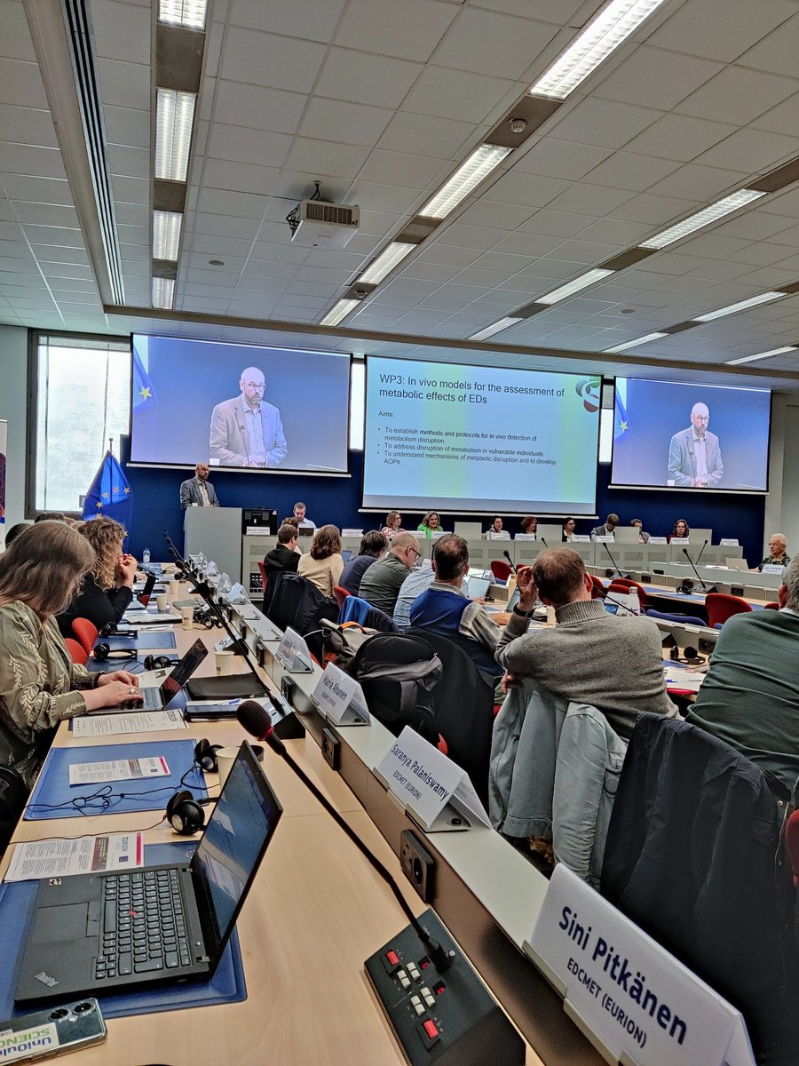 Such an interesting day today in Brussels at <a href="/EU_Commission/">European Commission</a>, <a href="/EurionCluster/">EURION</a> final event! 🇪🇺

Presenting <a href="/edcmet_eu/">EDCMET</a> final results to the audience and the Commission. We ended day 1 with an insightful Coordinators' panel, discussing the pioneering Cluster work done in EURION.