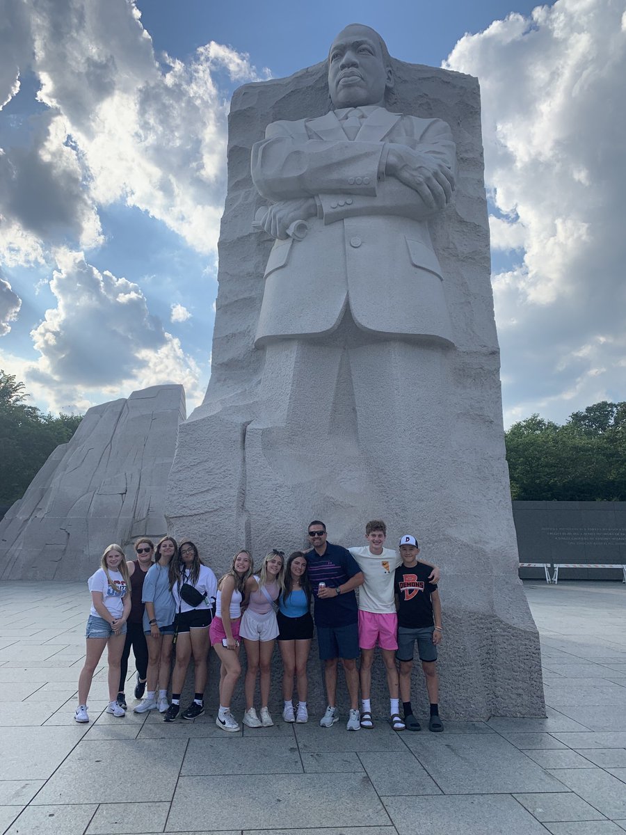 MLK…out of the mountain of despair, a stone of hope #karcherdc24 #mrkurt